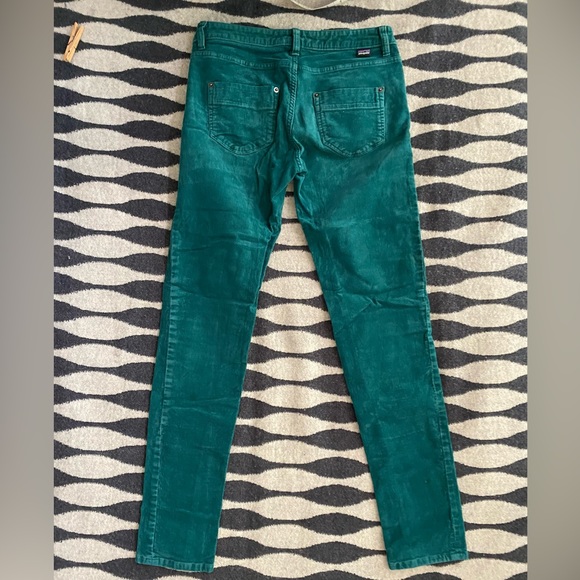 Patagonia Organic Cotton Corduroy Pants in Crater Blue Women's Size 28 - Picture 9 of 16